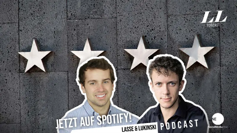 Podcast: Pazarlama! Lasse & Lukinski ile – stratejiler, sosyal medya, reklam, para kazanma & Co.