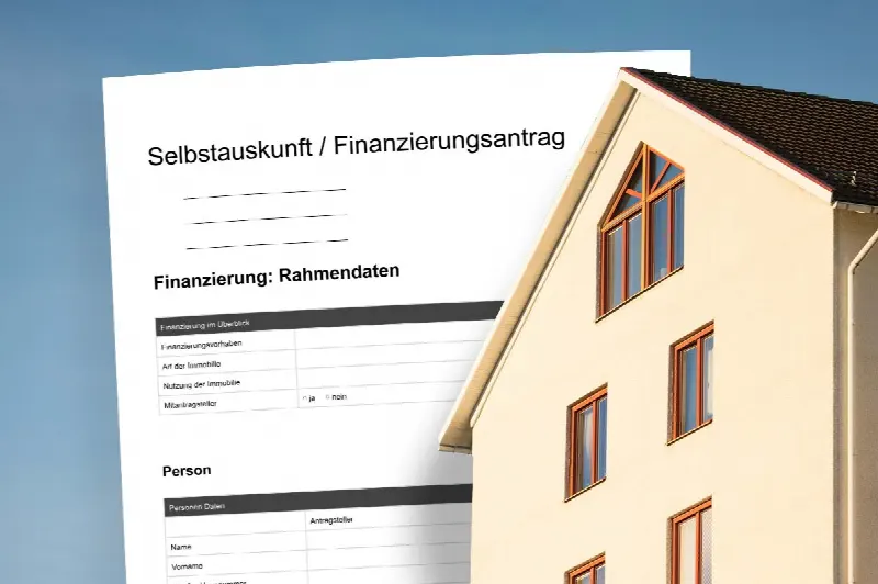 Kendini ifşa etme açıklaması: Ev ve daire için bankada finansman