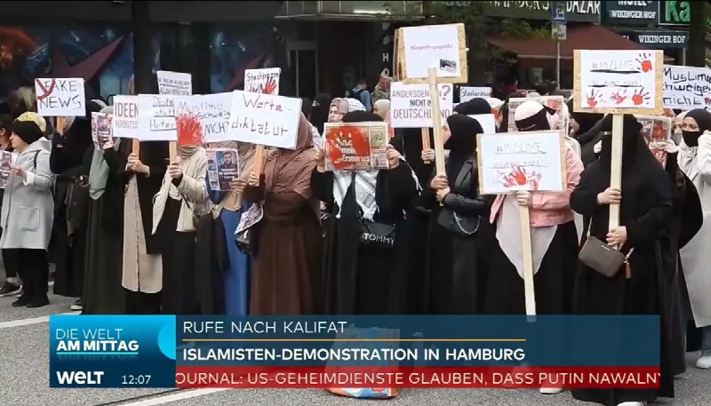 Almanya düşüş trendinde: 0,3% büyüme, Kalifat talepleri, İslam %78,6 göçmenin çoğunluğu